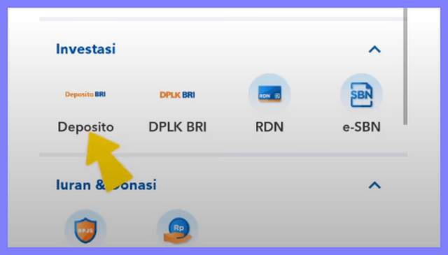 Cara Buka Rekening Deposito lewat BRImo